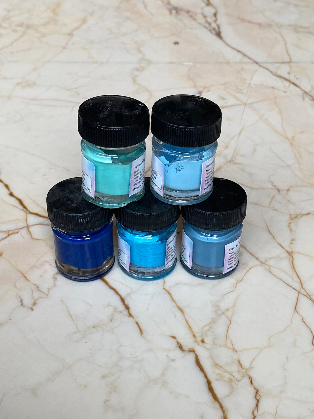 The Hues of Blues set - Harsh Resin Store