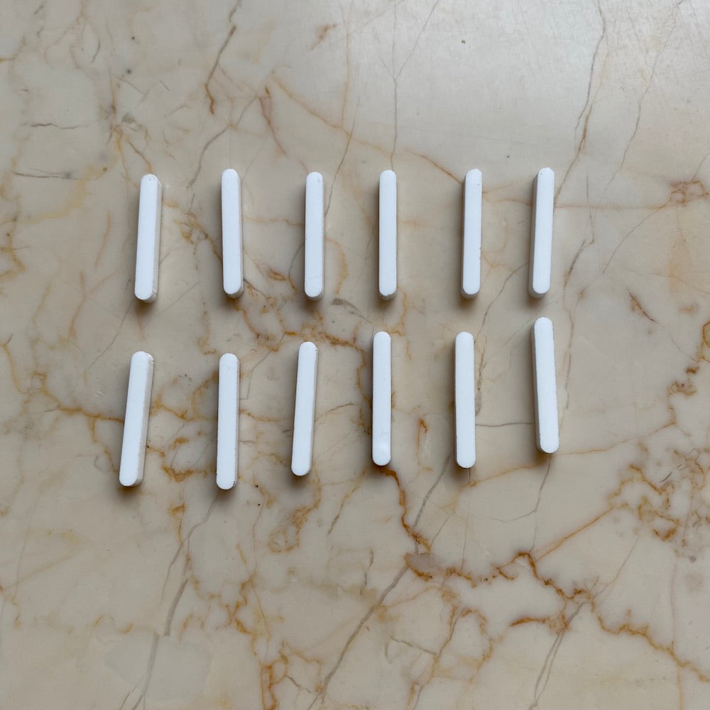 12 Acrylic Sticks for clock - Harsh Resin Store