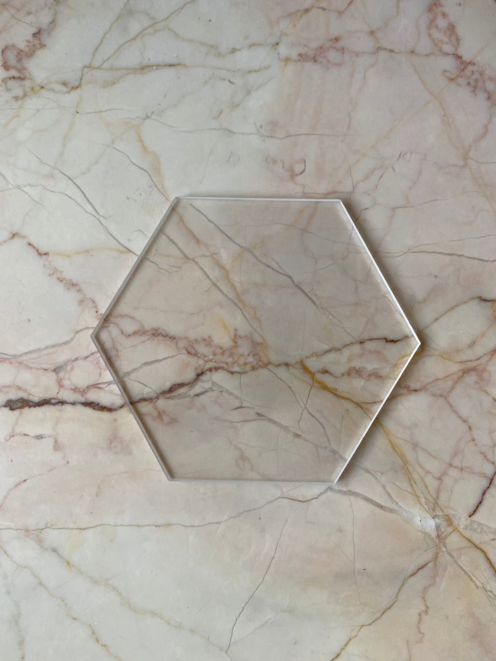 Hexagon Shaped Coasters - Harsh Resin Store