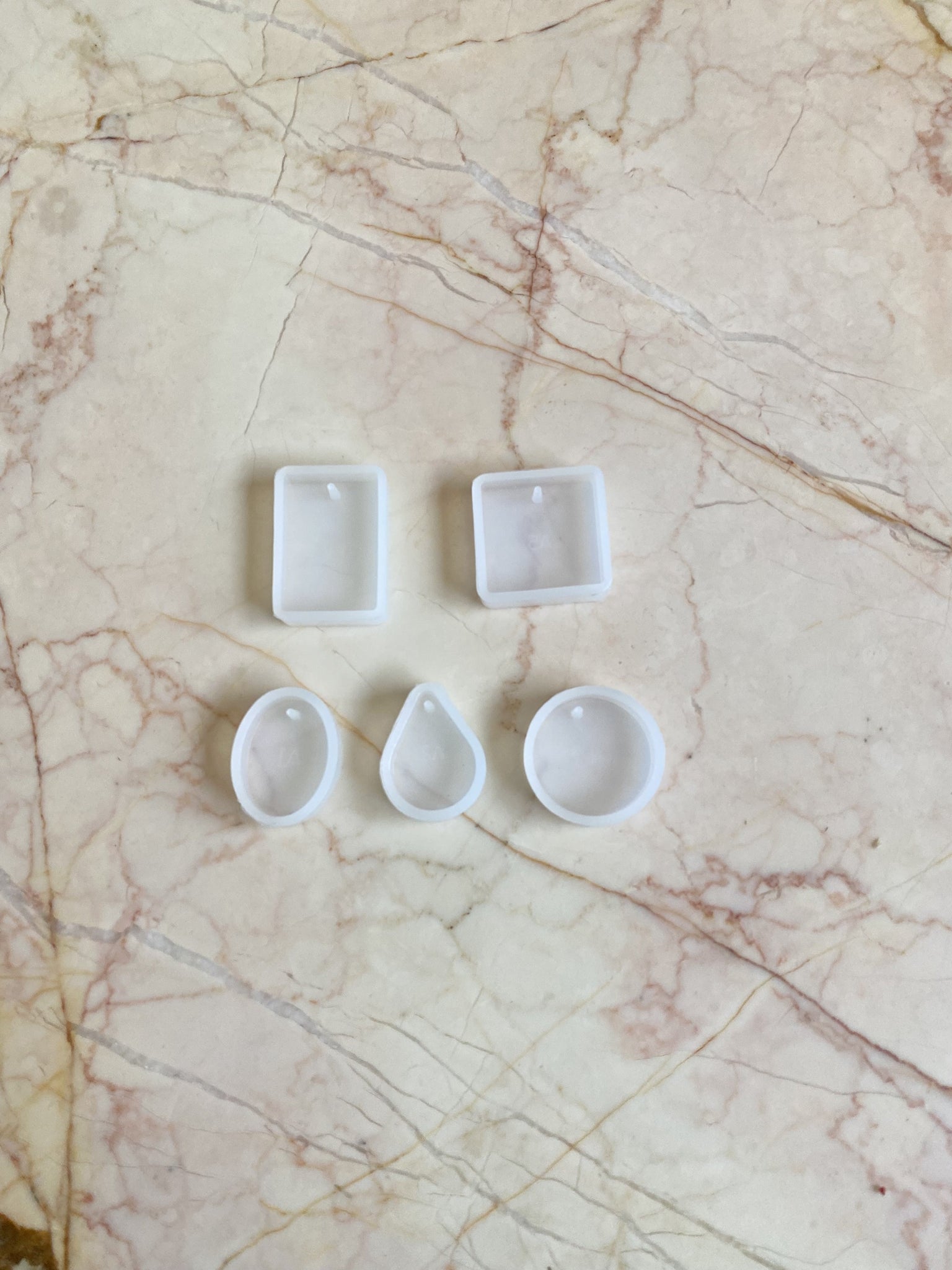 5 pc Pendant Mould - Harsh Resin Store