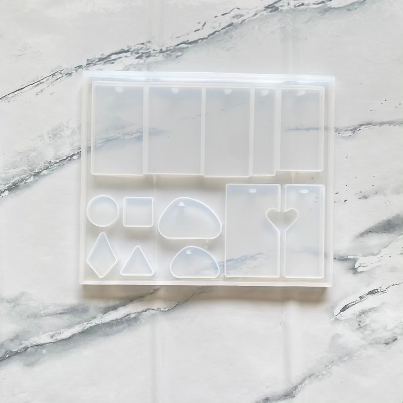Rectangle keychain Pendant & Jewellery Mould