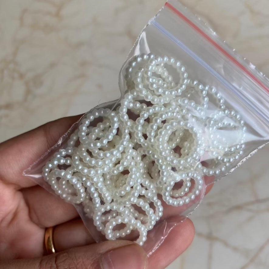 Mini Pearl Rings - Small