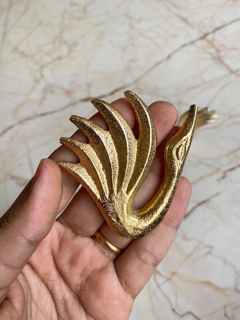 Metal Swan