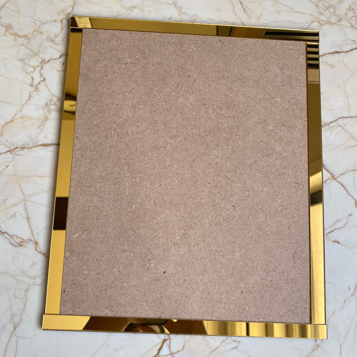 Rectangle Mdf Base with Acrylic border Frame