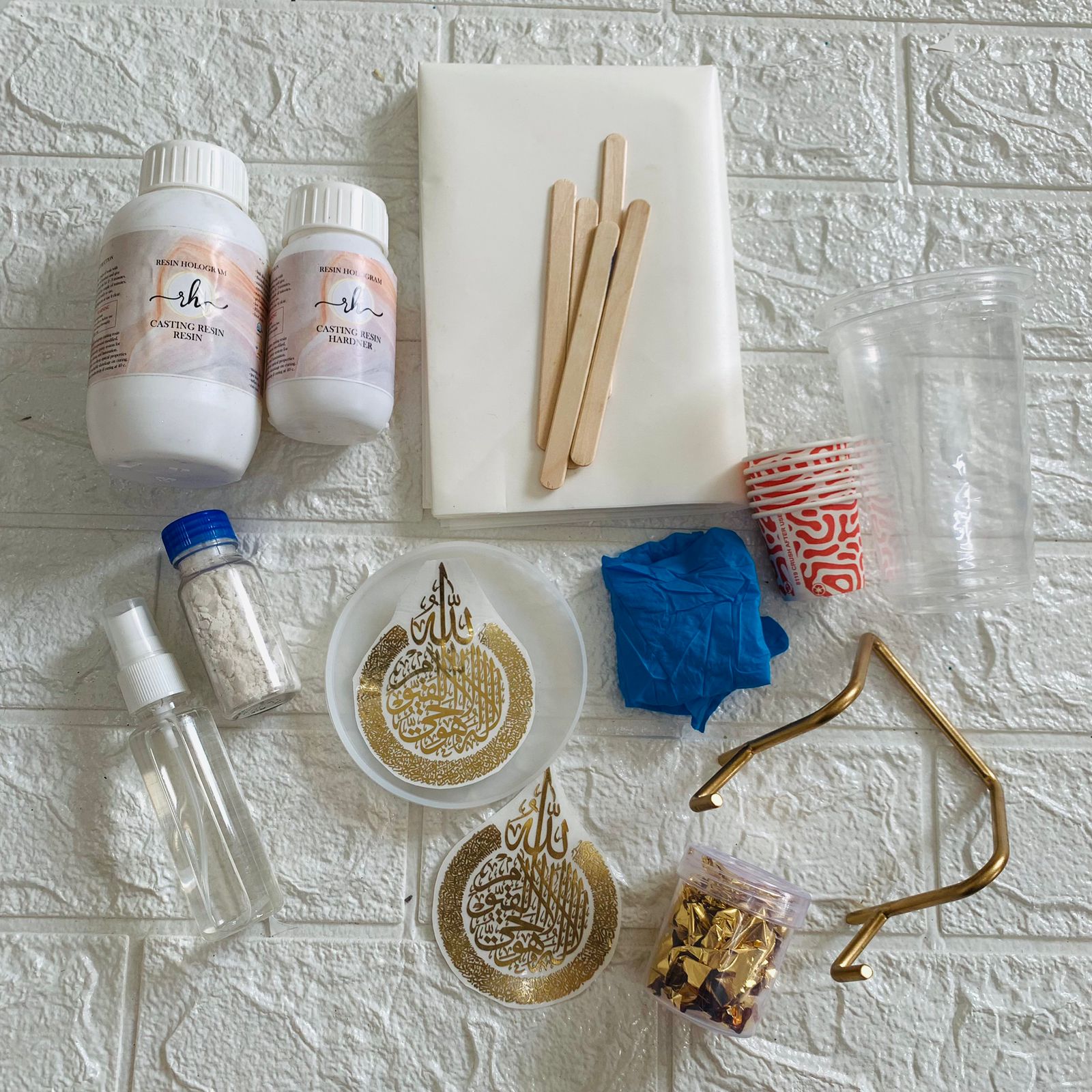 DIY  kursi Mantra Coaster Kit