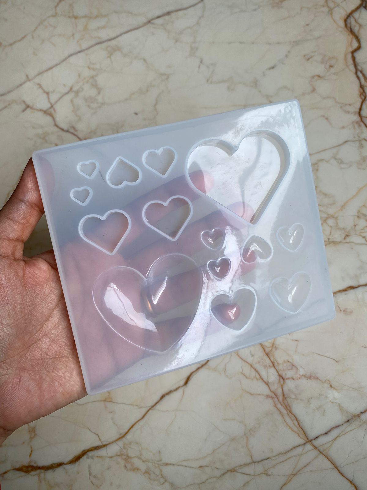 14 in 1 Heart mould - Big