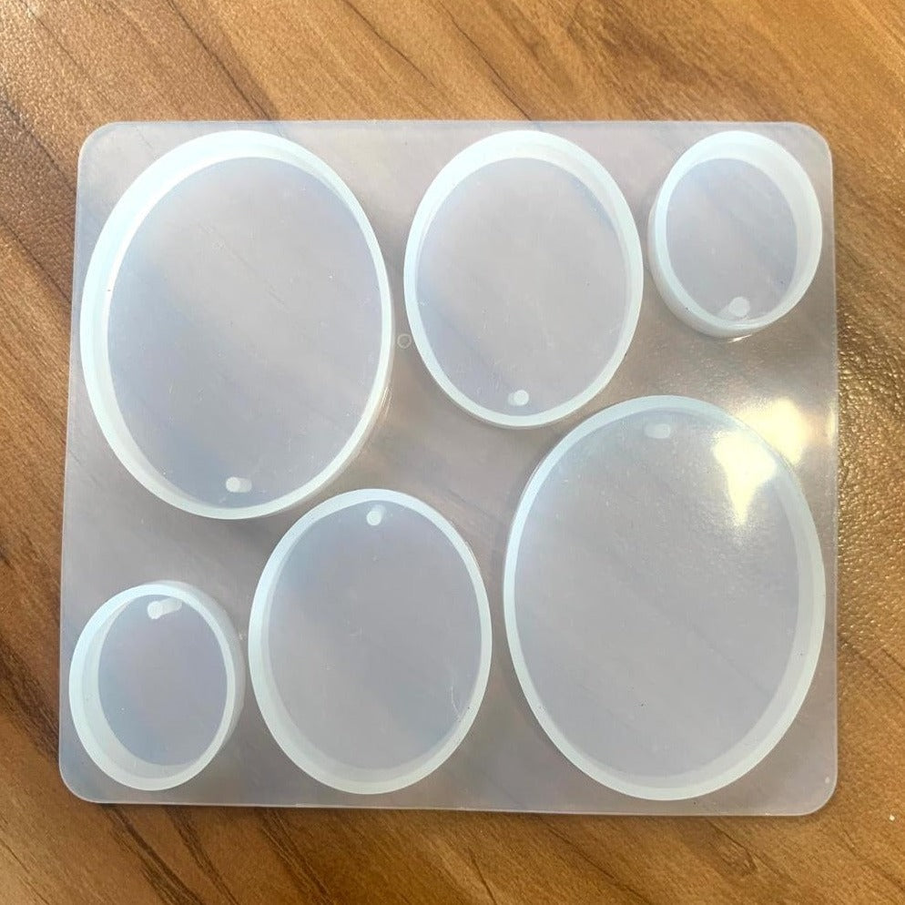 6 Cavity Oval Mold