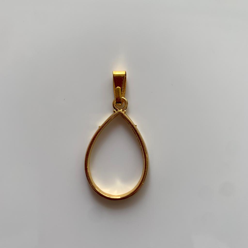 Gold Bezels with Clasp