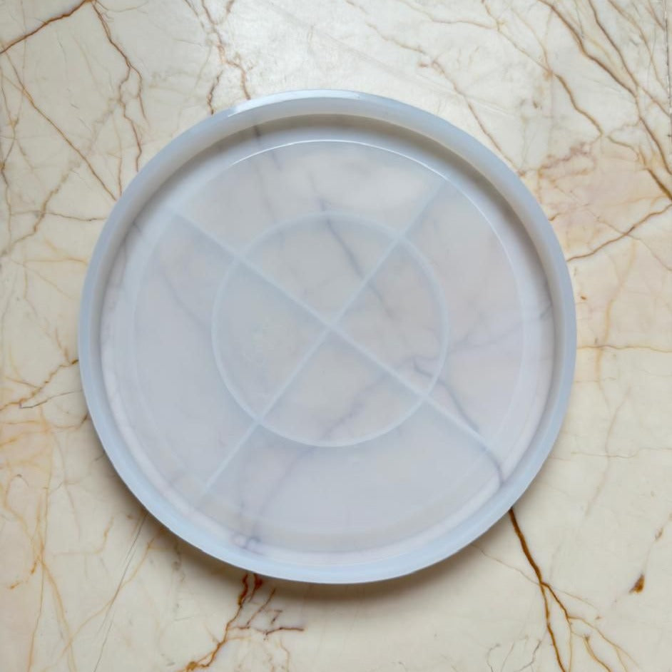 Round Tray with Angular border mould