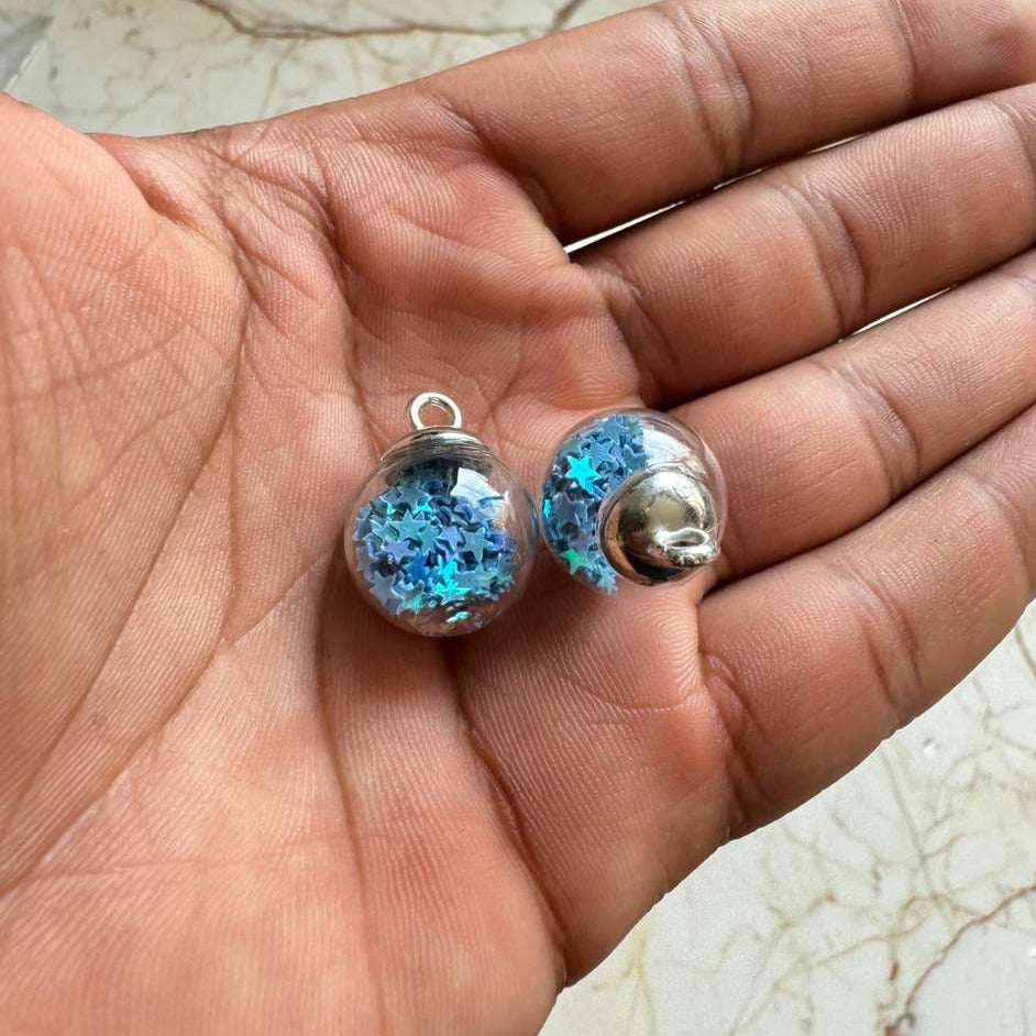 Mini Glass Globe with Sequence