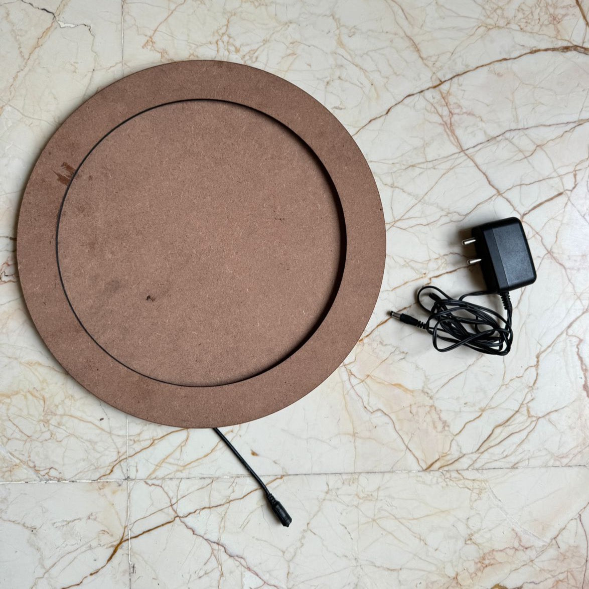 14 inch Led Moon Mdf