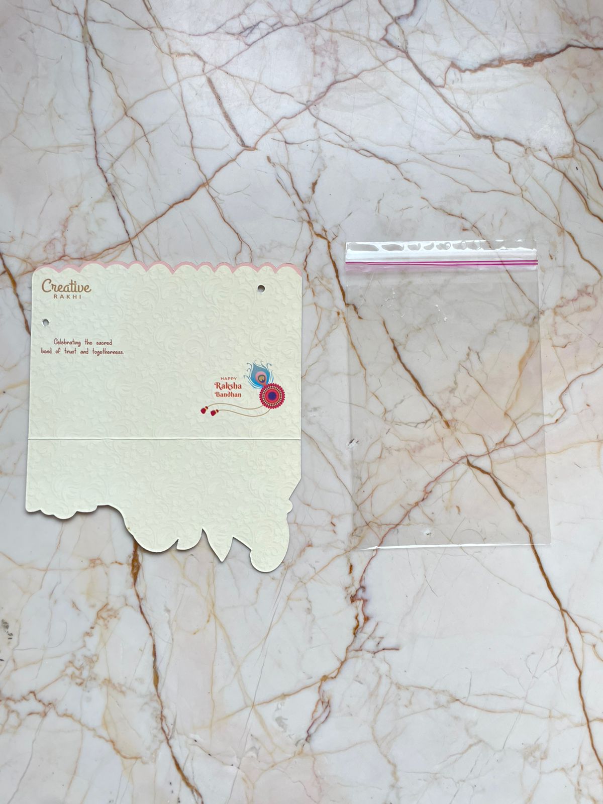 Premium Rakhi Folding Cards - A
