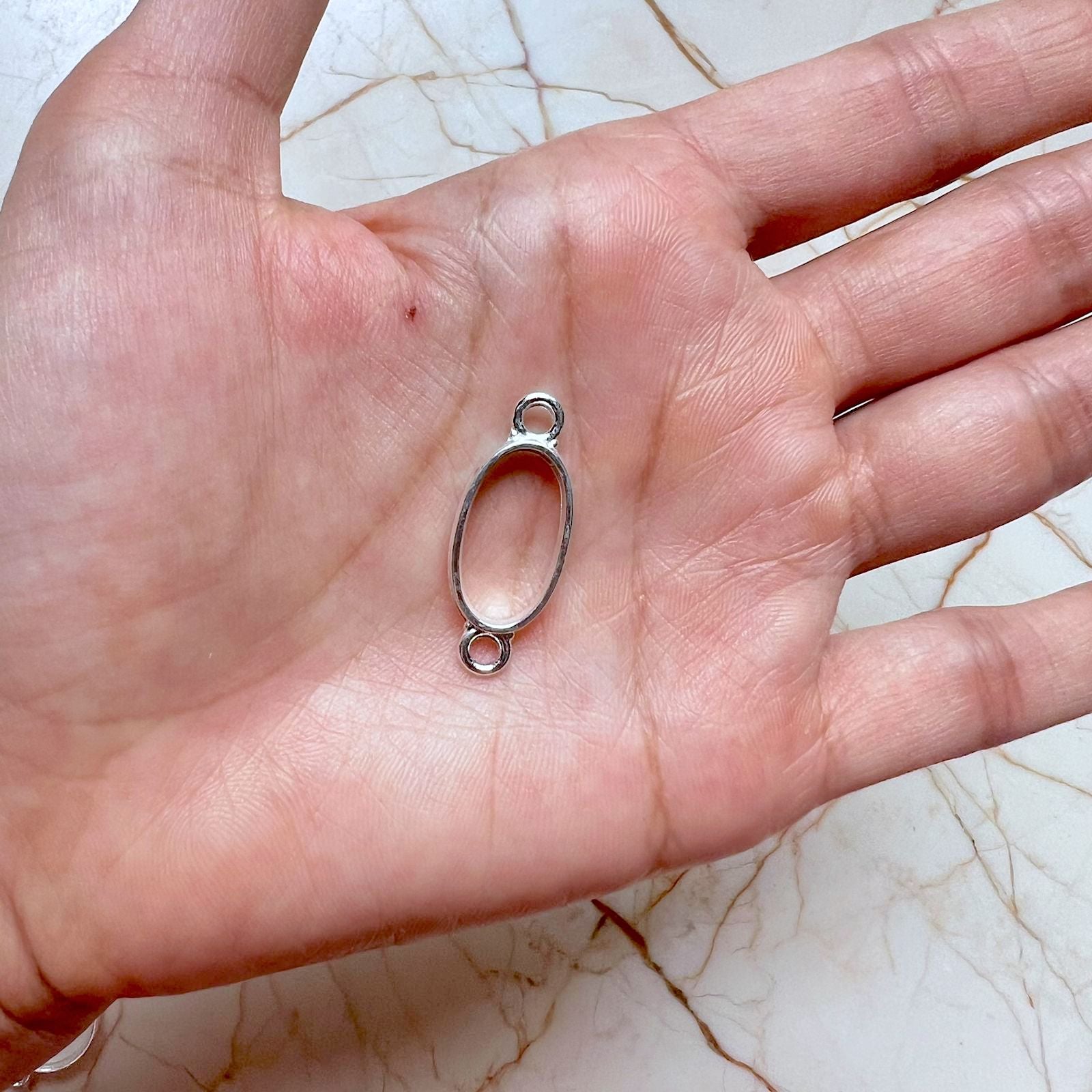 Silver Mini Rakhi / Bracelet Bezel - Individual