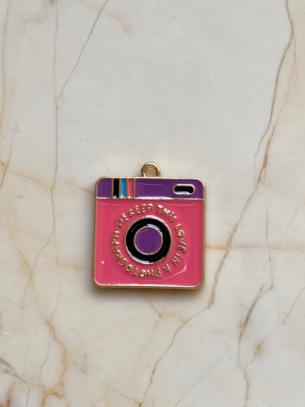Insta camera charm