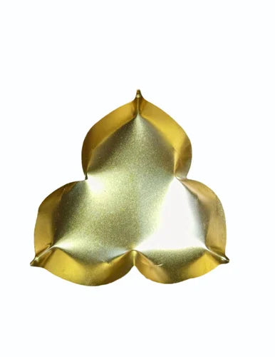 3 Petal Triangle Lotus Metal Urli